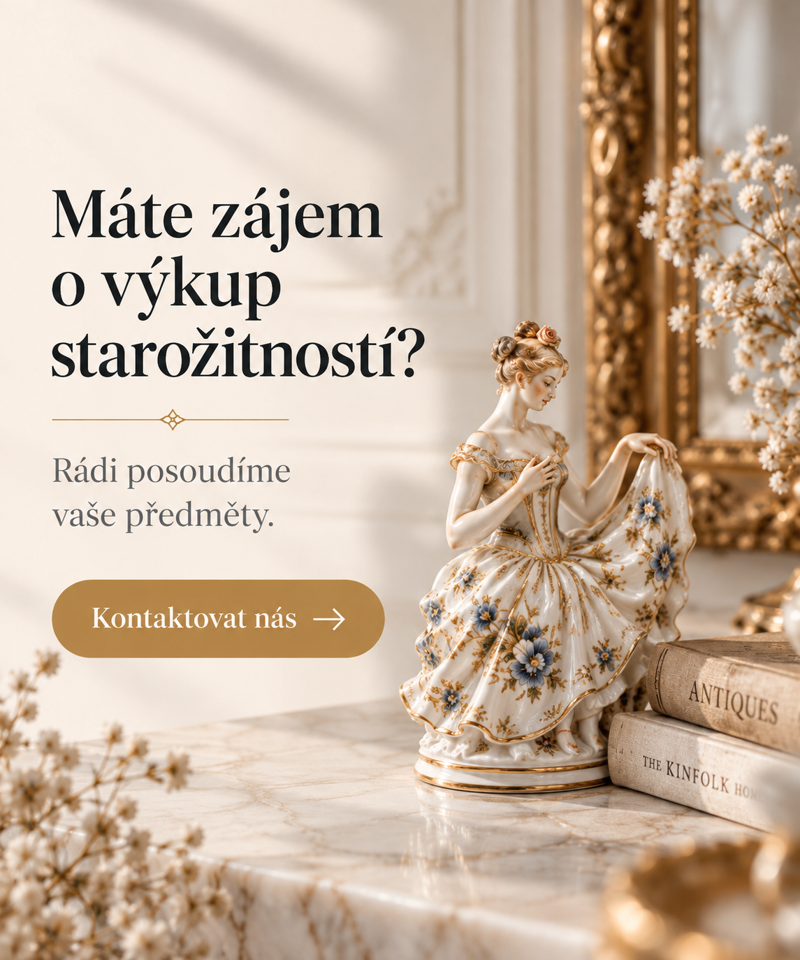 Máte zájem o výkup starožitností? Rádi posoudíme vaše předměty - kontaktovat nás