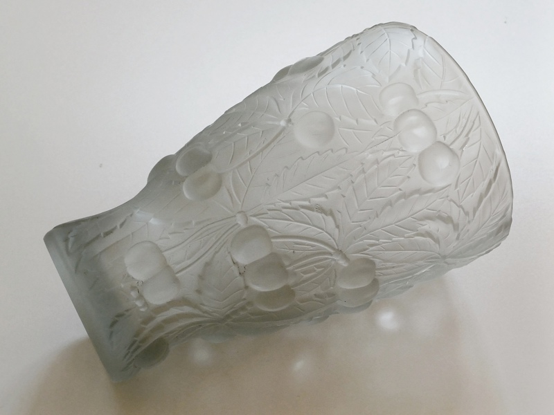 velká váza Cherry, Barolac, Josef Inwald, Art Deco
