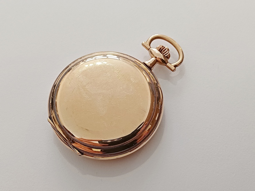 kapesní hodinky OMEGA, zlacené Gold plated, 86,47 g