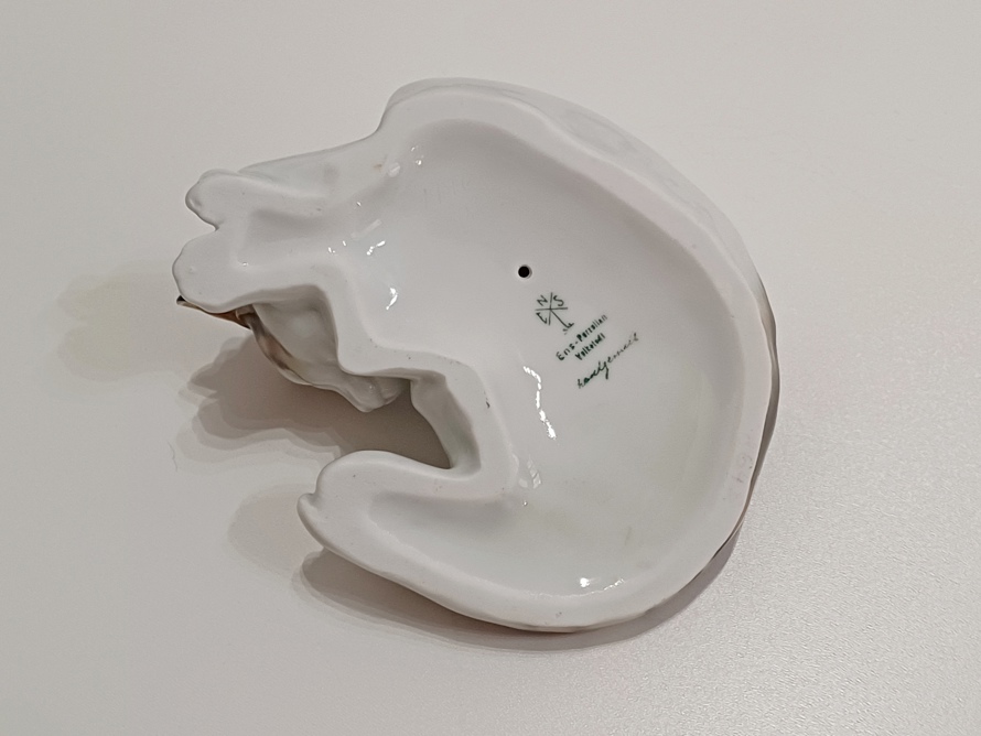 velká porcelánová kočka, Ens Volkstedt