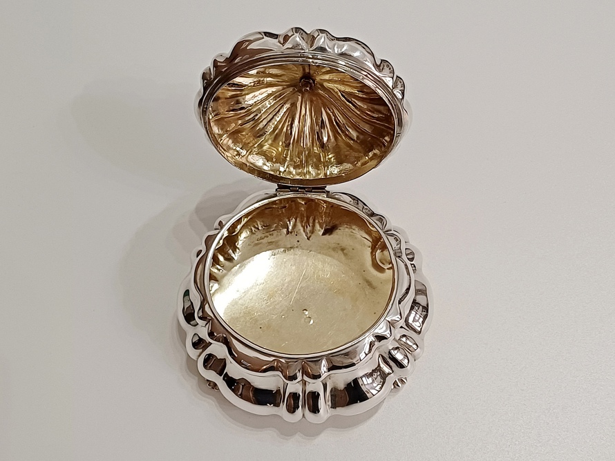 dóza, cukřenka, stříbro, Ag 800, 404,25 g, RU