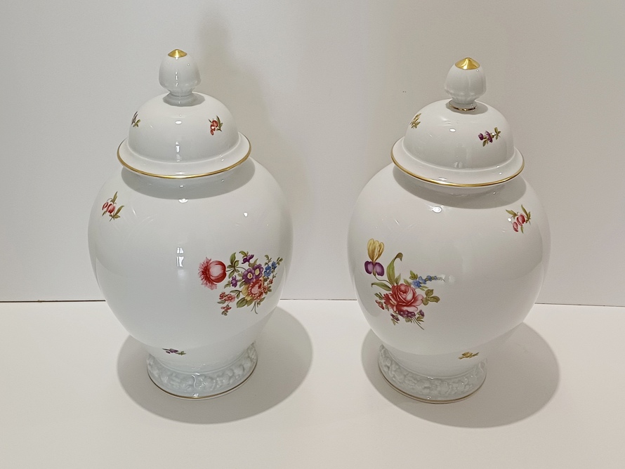 porcelánové vázy/zásobnice Art Deco, Rosenthal