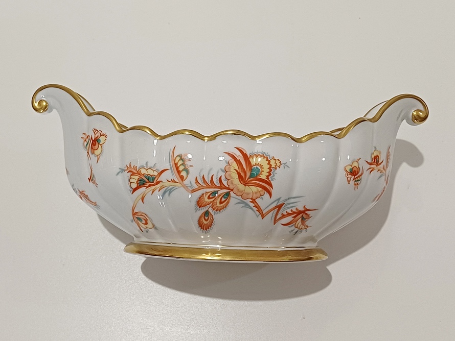 porcelánová žardiniéra Art Deco, Thomas Bavaria, styl Rosenthal