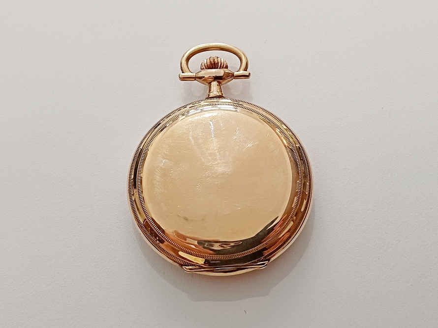 kapesní hodinky OMEGA, zlacené Gold plated, 86,47 g