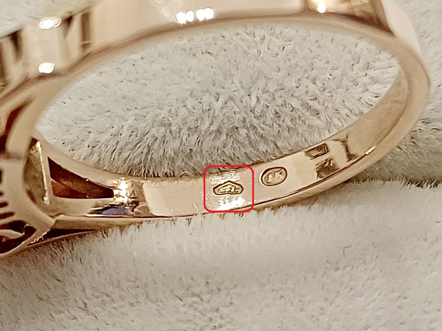 zlatý dámský prsten s diamantem, Art Deco, Au 585/1000, 14 kt, Vídeň